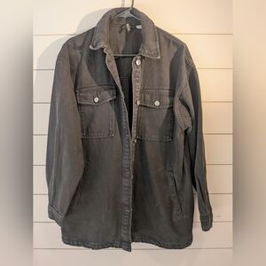 H&M Black Jack Jean Jacket